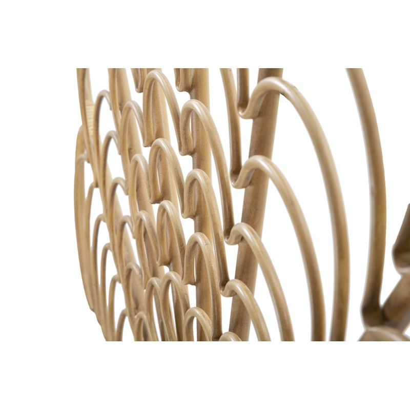 Panel de pared Panamá – 160x80 cm – Metal de estilo bohemio chic con un toque tropical y artesanal