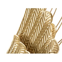 Juego de 2 paneles de pared Ali Plus – 37x105 cm – Oro glamuroso y metal refinado