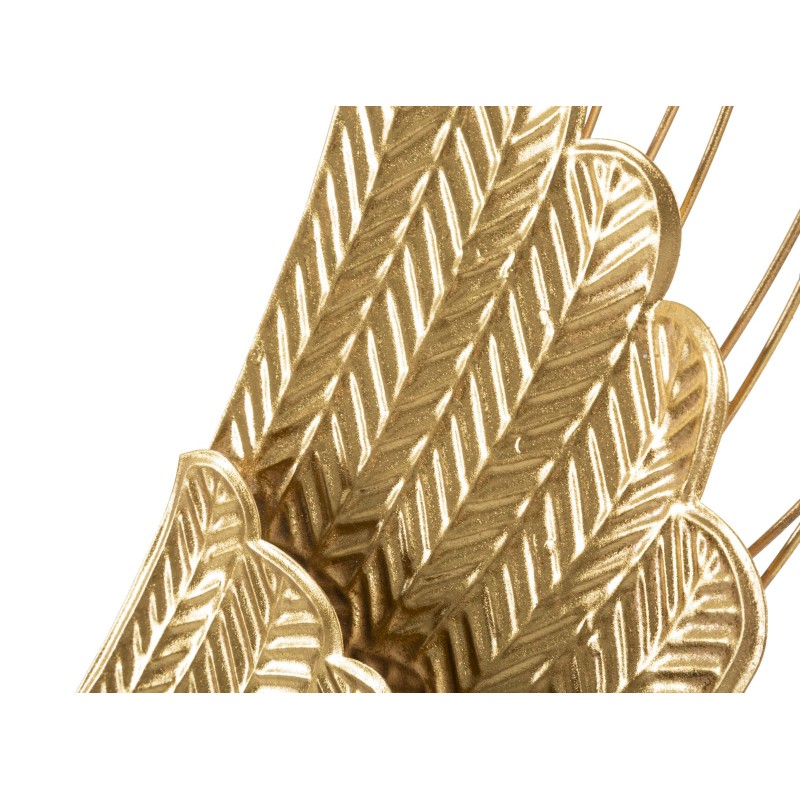 Juego de 2 paneles de pared Ali Plus – 37x105 cm – Oro glamuroso y metal refinado