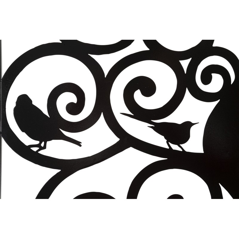 Tres paneles de pared de hierro – 70x70 cm – Composición geométrica minimalista y glamurosa