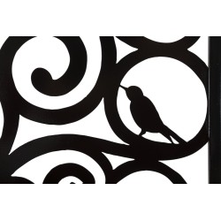 Tres paneles de pared de hierro – 70x70 cm – Composición geométrica minimalista y glamurosa