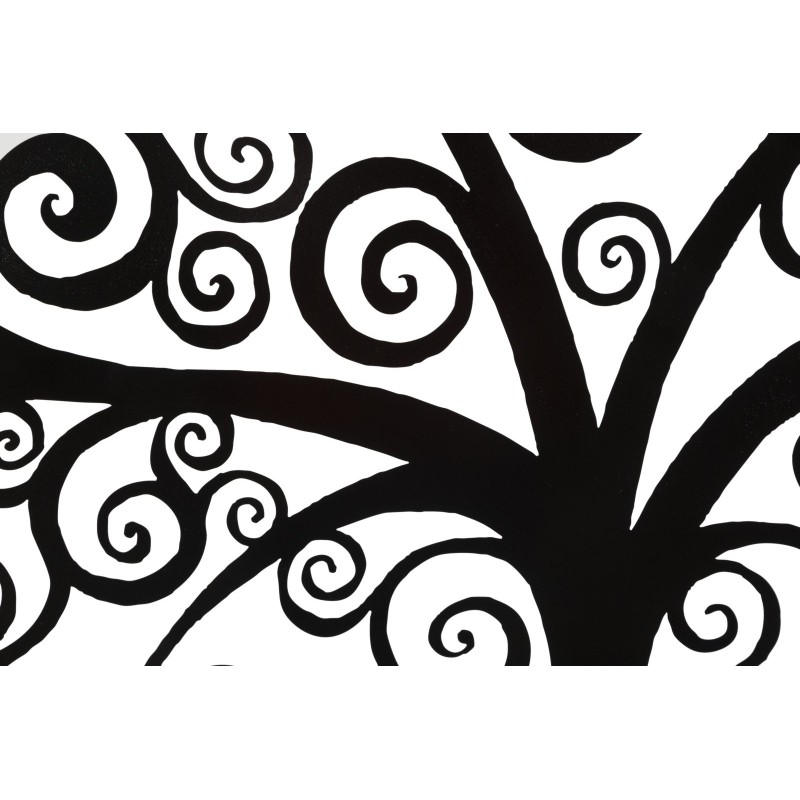 Panel de pared Three Plus Iron – 100x100 cm – Arte mural artístico glamuroso de gran formato