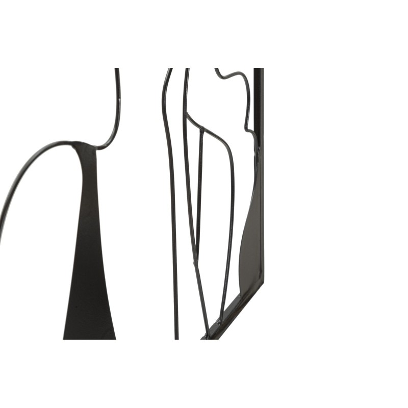 Elegante panel de pared de hierro – Modelo A – 60x80 cm – Decoración glamurosa, refinada y con estilo