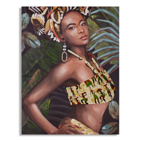 Arte mural artesanal de Kelly – Modelo B – 90x120 cm – Expresión artística bohemia moderna