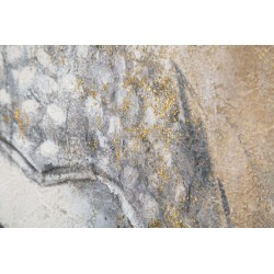 Lámpara de pared de Buda hecha a mano – Modelo B – 80x120 cm – Decoración bohemia chic relajante y zen