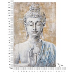 Lámpara de pared de Buda hecha a mano – Modelo B – 80x120 cm – Decoración bohemia chic relajante y zen