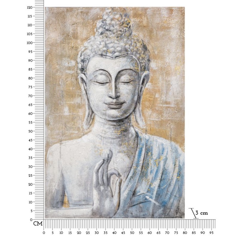 Lámpara de pared de Buda hecha a mano – Modelo B – 80x120 cm – Decoración bohemia chic relajante y zen