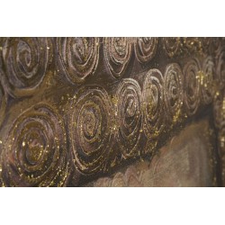 Buda decorativo de pared hecho a mano – Modelo B – 100x100 cm – Estilo bohemio chic: armonía y paz interior