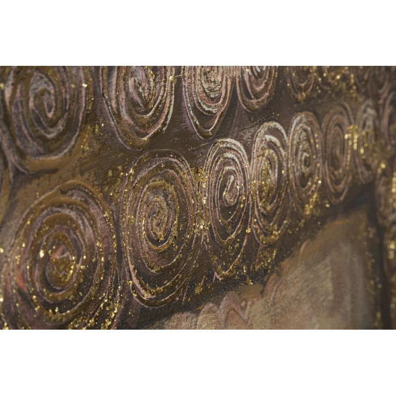 Buda decorativo de pared hecho a mano – Modelo B – 100x100 cm – Estilo bohemio chic: armonía y paz interior