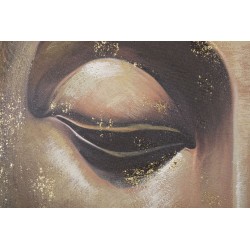 Buda decorativo de pared hecho a mano – Modelo B – 100x100 cm – Estilo bohemio chic: armonía y paz interior