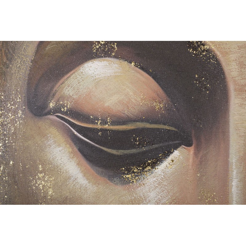 Buda decorativo de pared hecho a mano – Modelo B – 100x100 cm – Estilo bohemio chic: armonía y paz interior