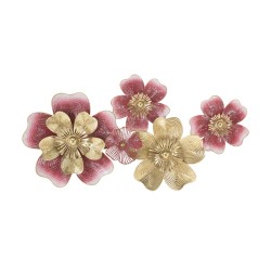 Panel de pared de hierro LOBI – Un diseño glamuroso y atemporal (91,4 x 6,4 x 50,8 cm)