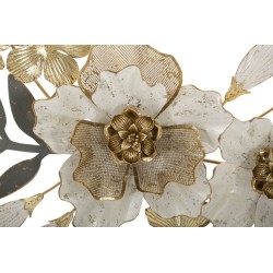 Panel mural de hierro gris – Sencillez moderna y brillo metálico (90,2 x 7,6 x 41,9 cm)