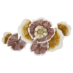 Panel de pared de hierro CLOW – Una escultura de pared excepcional (92,1 x 8,3 x 51,4 cm)