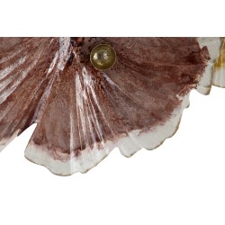 Panel de pared de hierro CLOW – Una escultura de pared excepcional (92,1 x 8,3 x 51,4 cm)