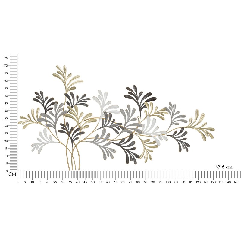 Panel de pared de hierro LIXY – El arte del hierro sublimado (130,8 x 7,6 x 70,5 cm)