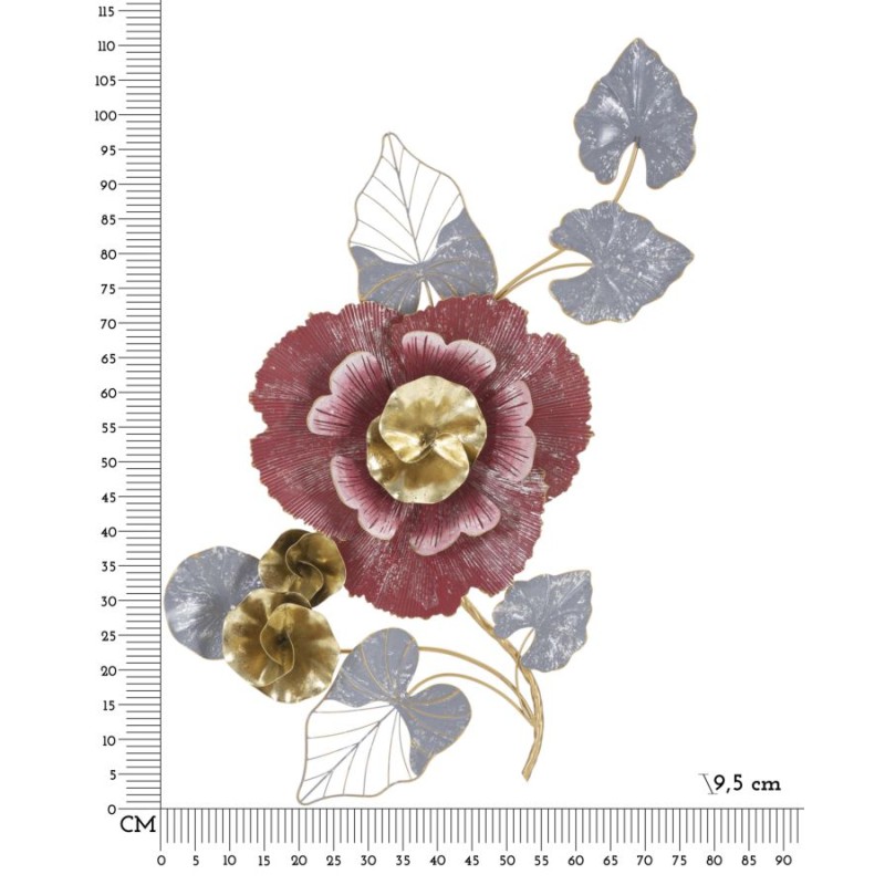 Panel de pared LOVI – Una creación elegante y refinada (61,6 x 9,5 x 111,8 cm)