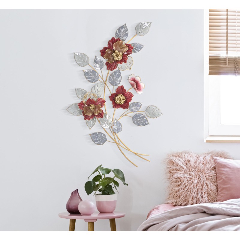 Panel mural Lovis – Hierro al servicio de la elegancia mural (68,6 x 7,6 x 98,4 cm)