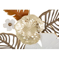 Panel mural BOUQUET – Un diseño floral metálico (50,8 x 7 x 87 cm)