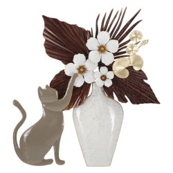 Panel mural con motivo de gato: la originalidad felina llega a tus paredes (54,6 x 8,9 x 59,7 cm)