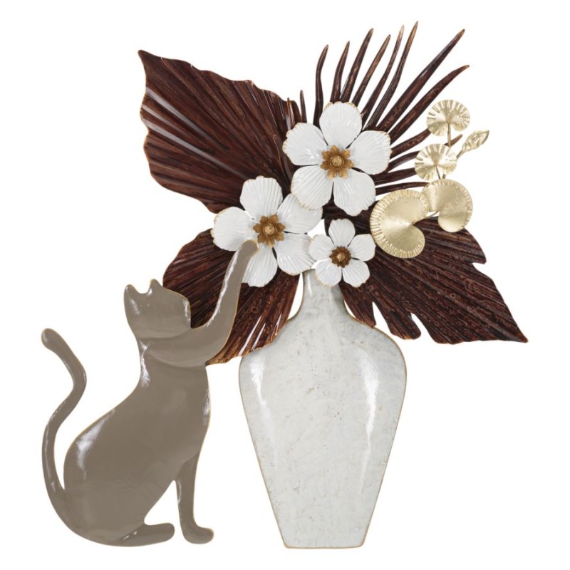 Panel mural con motivo de gato: la originalidad felina llega a tus paredes (54,6 x 8,9 x 59,7 cm)