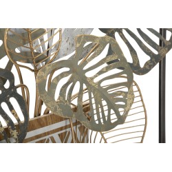 Panel mural VASO – Una obra de arte en hierro delicadamente encantadora (54 x 6,4 x 62,9 cm)