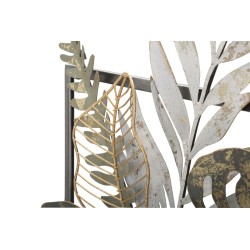 Panel mural VASO – Una obra de arte en hierro delicadamente encantadora (54 x 6,4 x 62,9 cm)