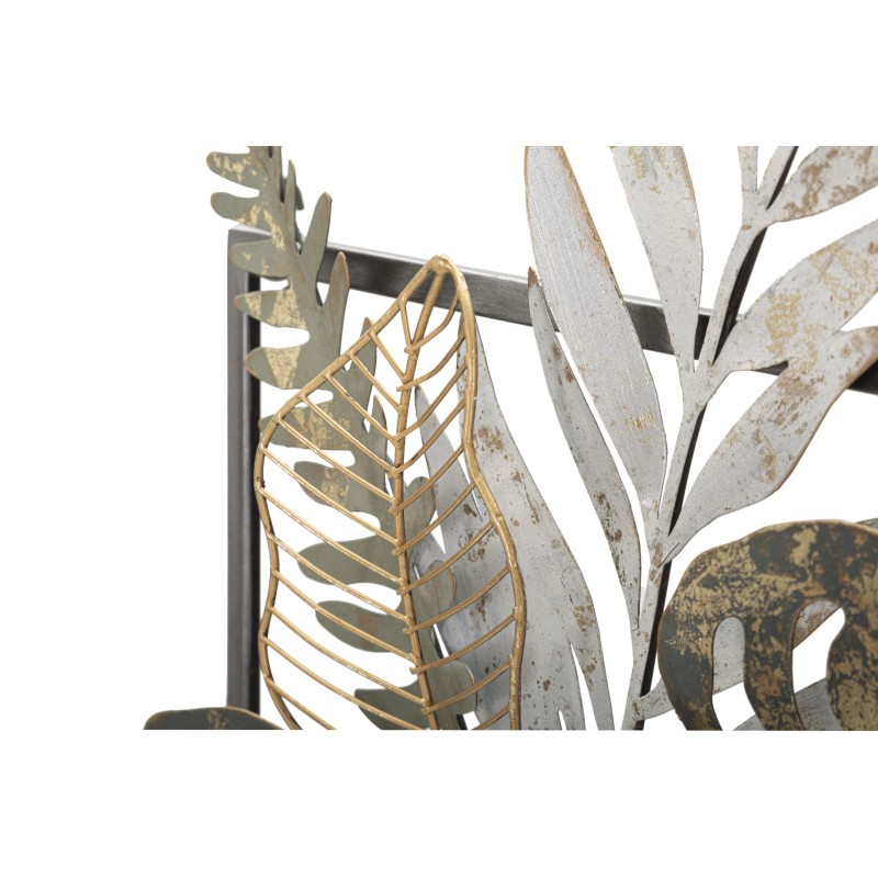 Panel mural VASO – Una obra de arte en hierro delicadamente encantadora (54 x 6,4 x 62,9 cm)