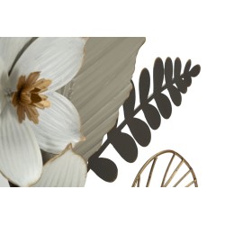 Panel mural BOUQ – Arte floral reinterpretado en metal (71 x 4 x 96,5 cm)