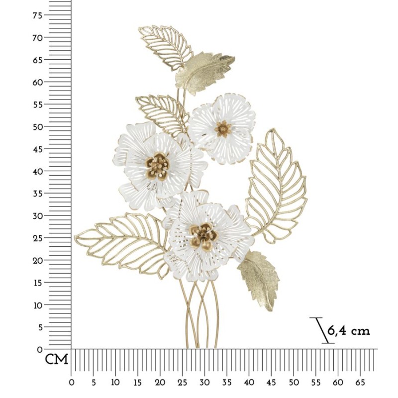 Panel mural blanco – Pureza y modernidad en la pared (54 x 6,4 x 73,7 cm)