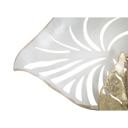 Panel mural PAS – La elegancia minimalista del hierro forjado (52,7 x 5,7 x 90,8 cm)