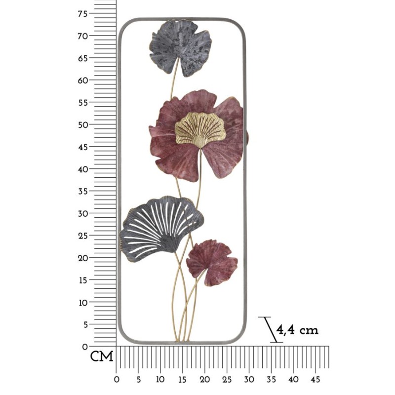 Panel de pared LOBO – Líneas atrevidas y diseño contemporáneo (28,6 x 4,4 x 74,3 cm)