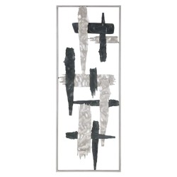 Panel mural NEW ART – Un tributo al arte moderno (28,6 x 2,5 x 74,3 cm)