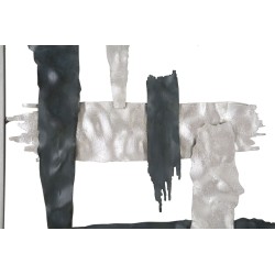 Panel mural NEW ART – Un tributo al arte moderno (28,6 x 2,5 x 74,3 cm)