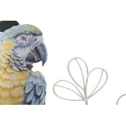 Panel de pared PARROT – Colores tropicales y brillo glamuroso (28,6 x 2,5 x 74,3 cm)