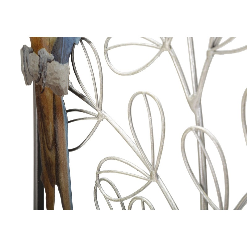 Panel de pared PARROT – Colores tropicales y brillo glamuroso (28,6 x 2,5 x 74,3 cm)