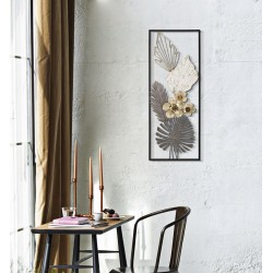 Panel de pared clásico – La elegancia atemporal del hierro (28,6 x 5,1 x 74,3 cm)