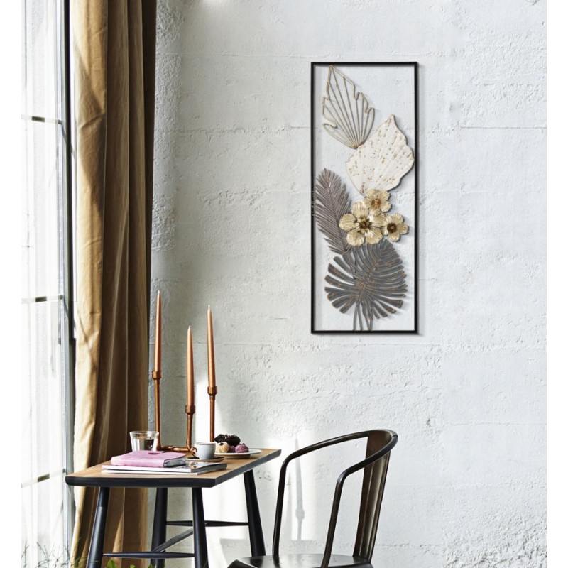 Panel de pared clásico – La elegancia atemporal del hierro (28,6 x 5,1 x 74,3 cm)