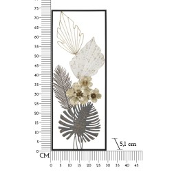 Panel de pared clásico – La elegancia atemporal del hierro (28,6 x 5,1 x 74,3 cm)