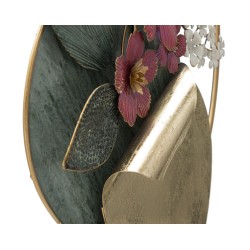 Panel de pared GARD – Hierro de diseño natural (67 x 8 x 74 cm)