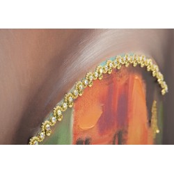 Cuadro enmarcado DEVA – Una obra moderna y refinada (82 x 4,5 x 122 cm)