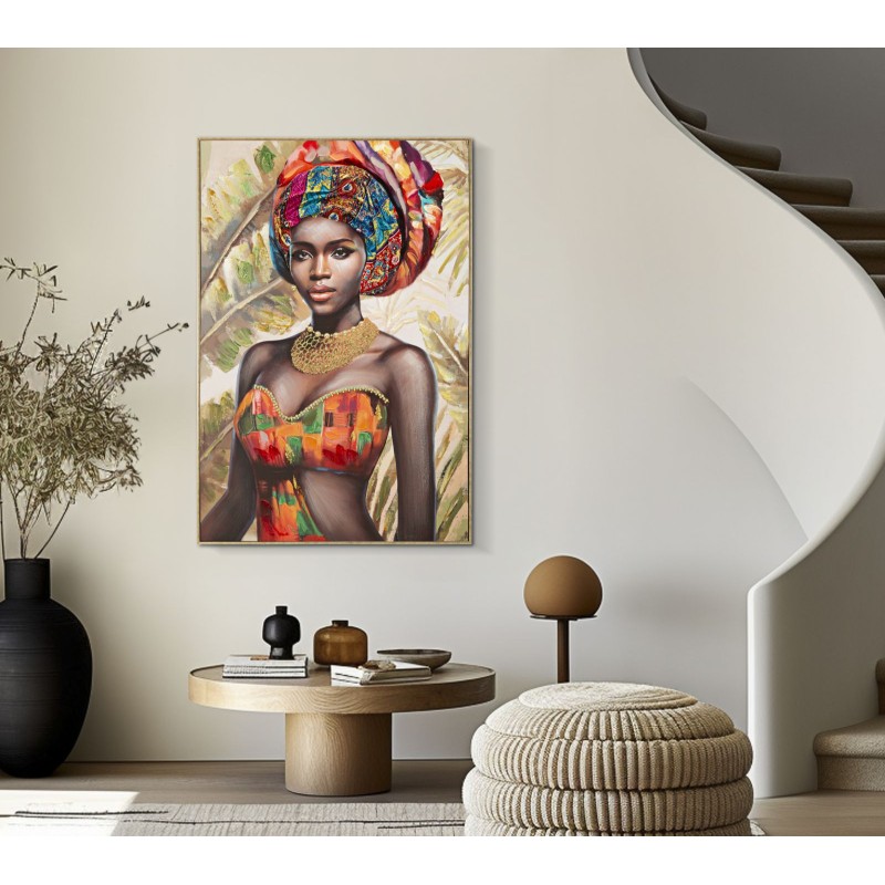 Cuadro enmarcado DEVA – Una obra moderna y refinada (82 x 4,5 x 122 cm)