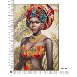 Cuadro enmarcado DEVA – Una obra moderna y refinada (82 x 4,5 x 122 cm)