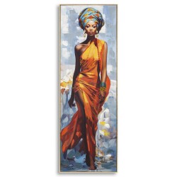 Cuadro enmarcado DAPHNE – Elegancia y estilo contemporáneo (52 x 4,5 x 152 cm)