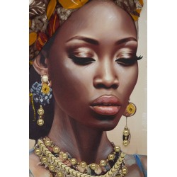 Cuadro enmarcado AYDA – Un toque artístico único (72 x 4,5 x 102 cm)