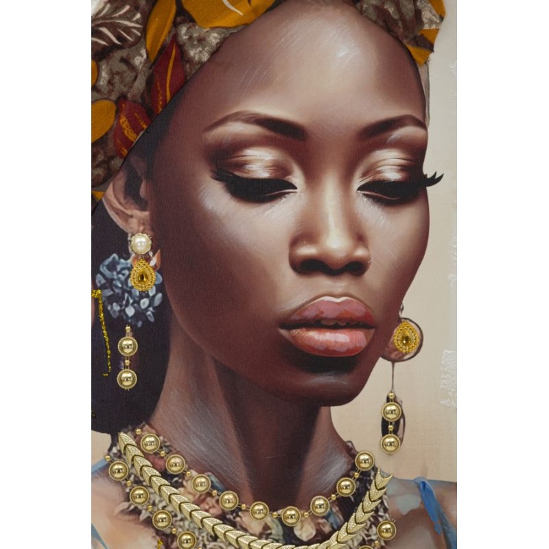 Cuadro enmarcado AYDA – Un toque artístico único (72 x 4,5 x 102 cm)