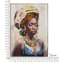 Cuadro enmarcado AYDA – Un toque artístico único (72 x 4,5 x 102 cm)