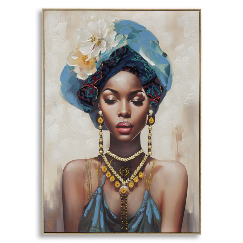 Cuadro enmarcado AYDA – Variación contemporánea (72 x 4,5 x 102 cm)