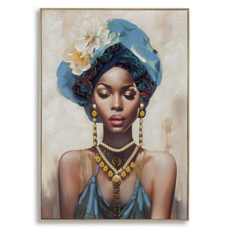 Cuadro enmarcado AYDA – Variación contemporánea (72 x 4,5 x 102 cm)