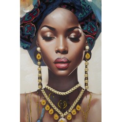 Cuadro enmarcado AYDA – Variación contemporánea (72 x 4,5 x 102 cm)